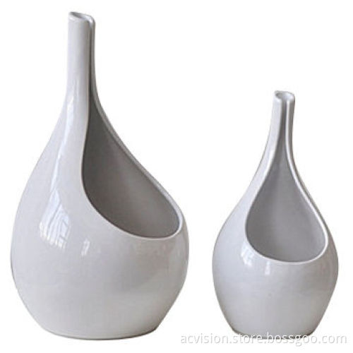 Modern ceramic vases, FDA-certified
